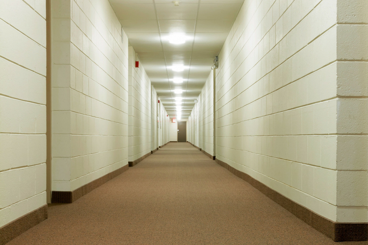 school hallway